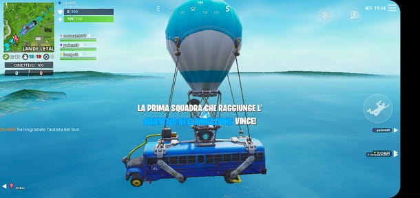 Como agradecer ao motorista no Fortnite