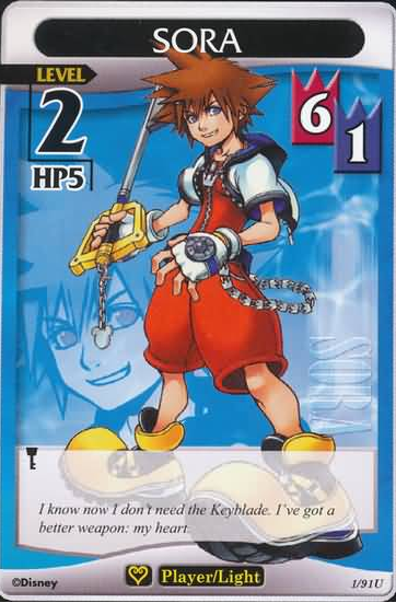 Jogo de cartas colecionáveis ​​de Kingdom Hearts