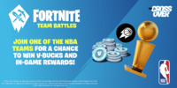 Batailles d'équipe Fortnite x NBA