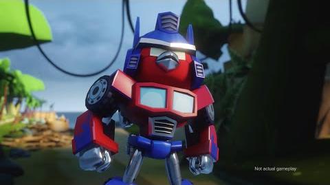 Trailer de quadrinhos do Angry Birds Transformers