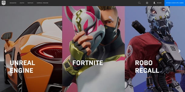How to create an Epic Games account