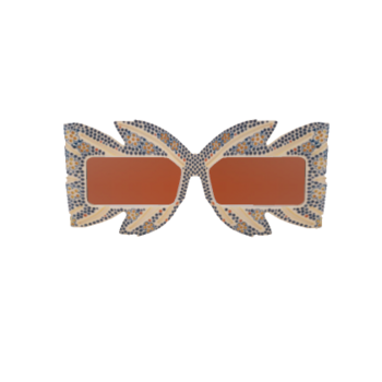 Lunettes de soleil Gucci avec cristaux