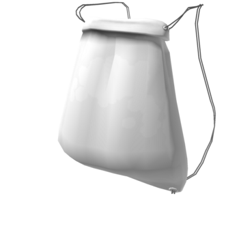 Bolso de lazo blanco