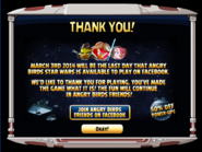 Angry Birds Star Wars no Facebook