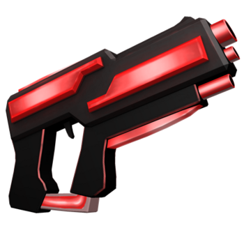 Pistolet Hyperlaser Rouge