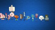 Mes nouvelles images Angry Birds, Adventure time, Regular show et Le monde incroyable de Gumball