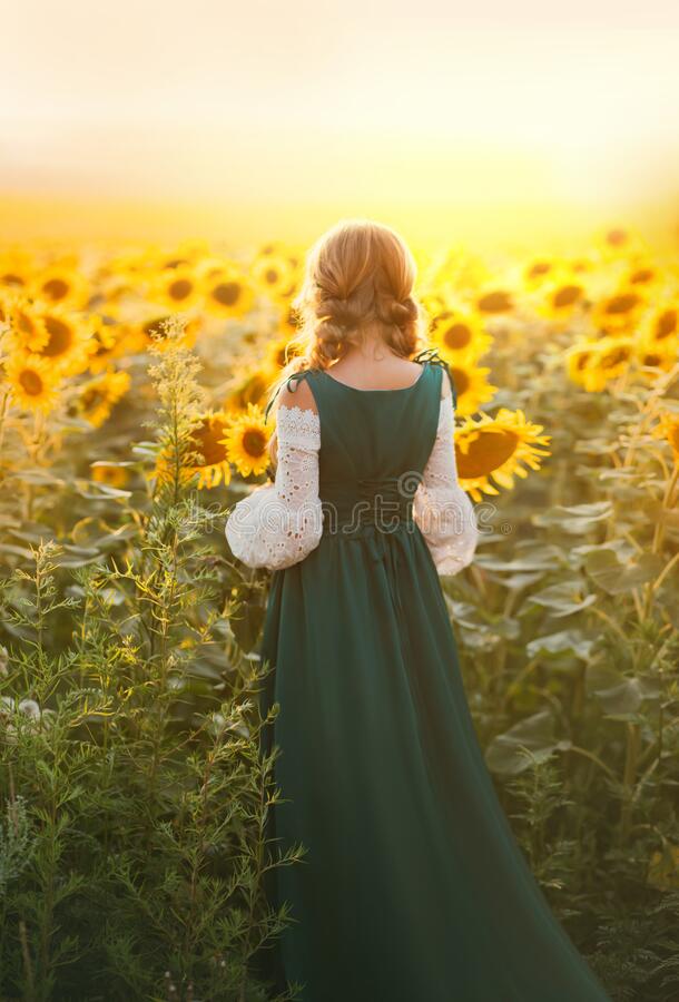 blonde fermière beauté