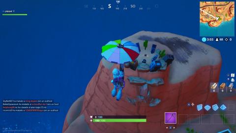 Visit a giant face in the desert, jungle and snow in Fortnite