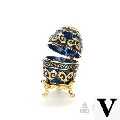 Ovo Fabergé Azul