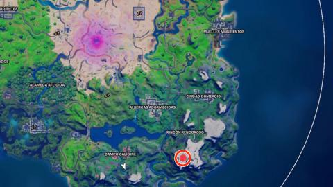 Where to find Beskar steel in Fortnite season 5 (location where the earth meets the sky)