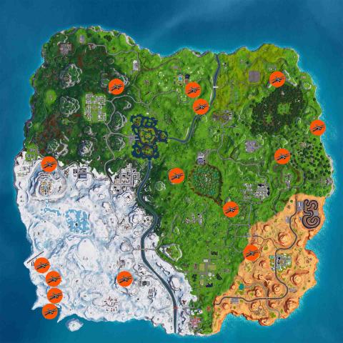 Where to find the Stormwing plane in Fortnite Season 7