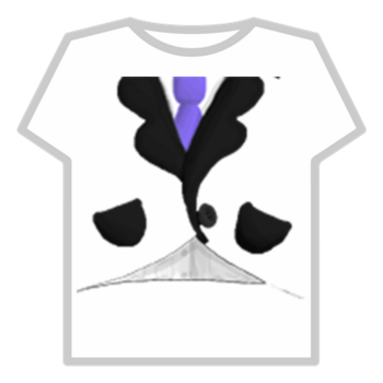 Costume avec cravate violette