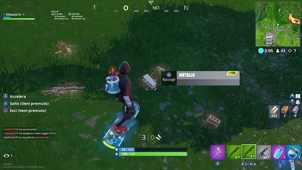 How to build on Fortnite PS4