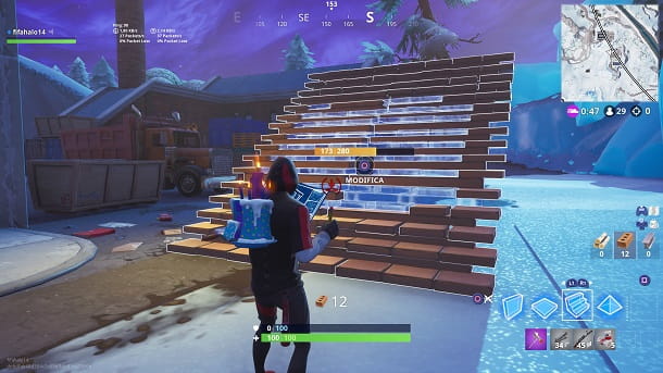 Comment construire sur Fortnite PS4