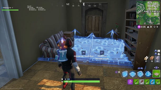 Comment construire sur Fortnite PS4