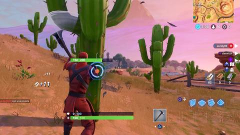 Destroy cacti, register ammo boxes and search chests in Fortnite, week 3 season 8