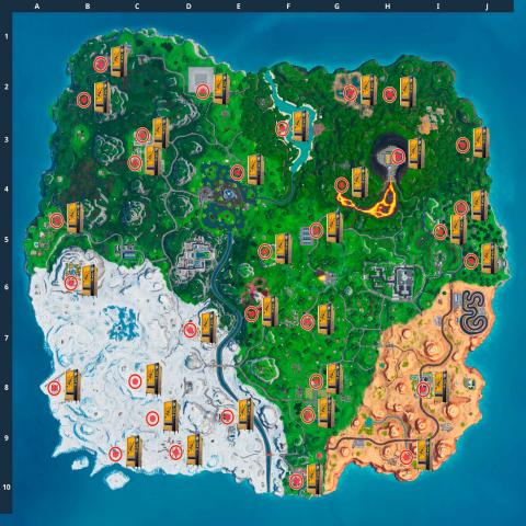 Vending machines in Fortnite season 10: how and where to find them all ��