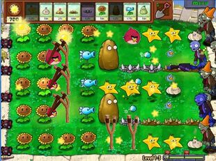 Angry Birds And Plants vs. Zombies