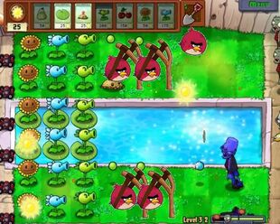 Angry Birds And Plants vs. Zombies