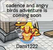 Le casting de Cadence et les Angry Birds