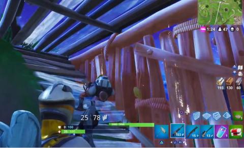Damage from cheat eliminations in Fortnite, complete the challenge of season 6