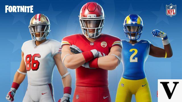 Fortnite Battle Royale will receive new skins based on the NFL