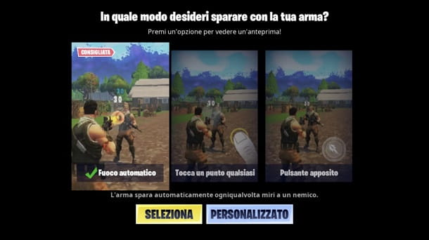 Como alterar os comandos no Fortnite mobile