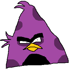 Pájaro Gran Hermano Morado