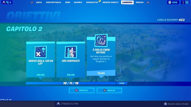 Cómo ver repeticiones en Fortnite