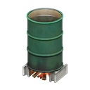 Bañera de barril de aceite