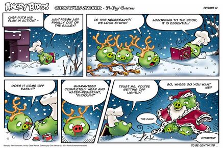 Bande dessinée de Noël