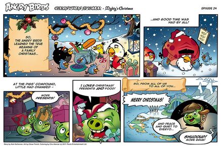 Bande dessinée de Noël