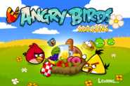 Angry Birds carregando telas