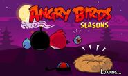 Angry Birds carregando telas