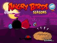 Écrans de chargement d'Angry Birds