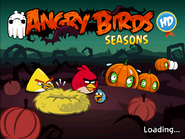 Écrans de chargement d'Angry Birds