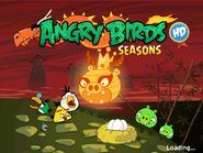 Écrans de chargement d'Angry Birds