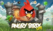 Angry Birds carregando telas