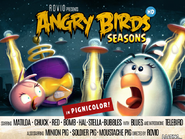 Écrans de chargement d'Angry Birds