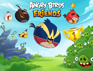 Écrans de chargement d'Angry Birds