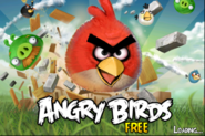 Écrans de chargement d'Angry Birds