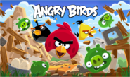 Angry Birds carregando telas