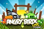 Angry Birds carregando telas