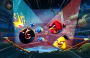 Écrans de chargement d'Angry Birds