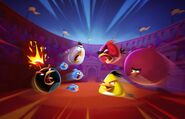 Écrans de chargement d'Angry Birds