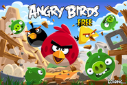 Angry Birds carregando telas