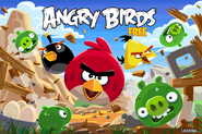 Angry Birds carregando telas