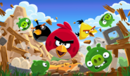 Angry Birds carregando telas