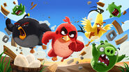 Angry Birds carregando telas