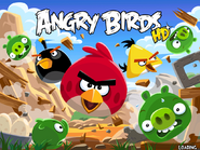 Angry Birds carregando telas